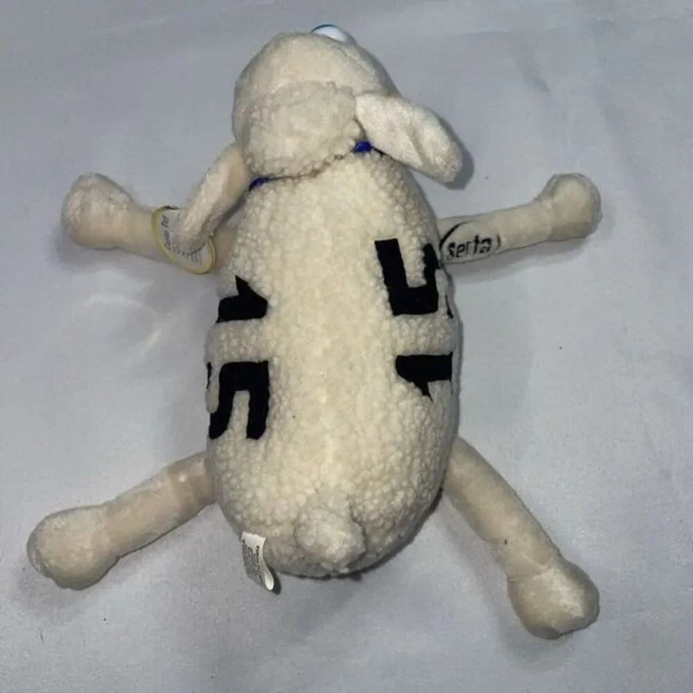 Serta Counting Sheep #15 Blue Eyes Promo‎ Advertising Plush Stuffed animal 8